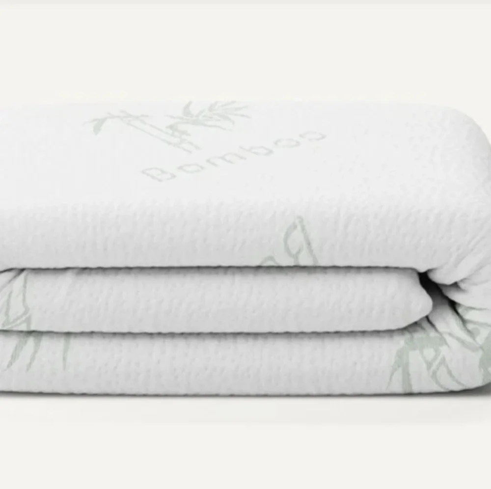 Nolah Waterproof Mattress Protector With Bamboo White Cal King New With Tags